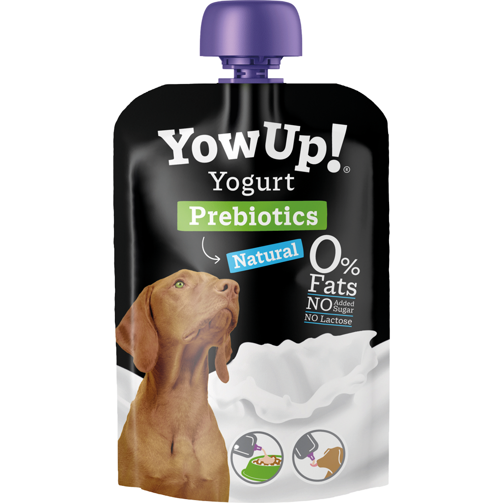 YowUp! Naturjoghurt Hund Präbiotika – Darmgesundheit – 10er Squeeze-Pack
