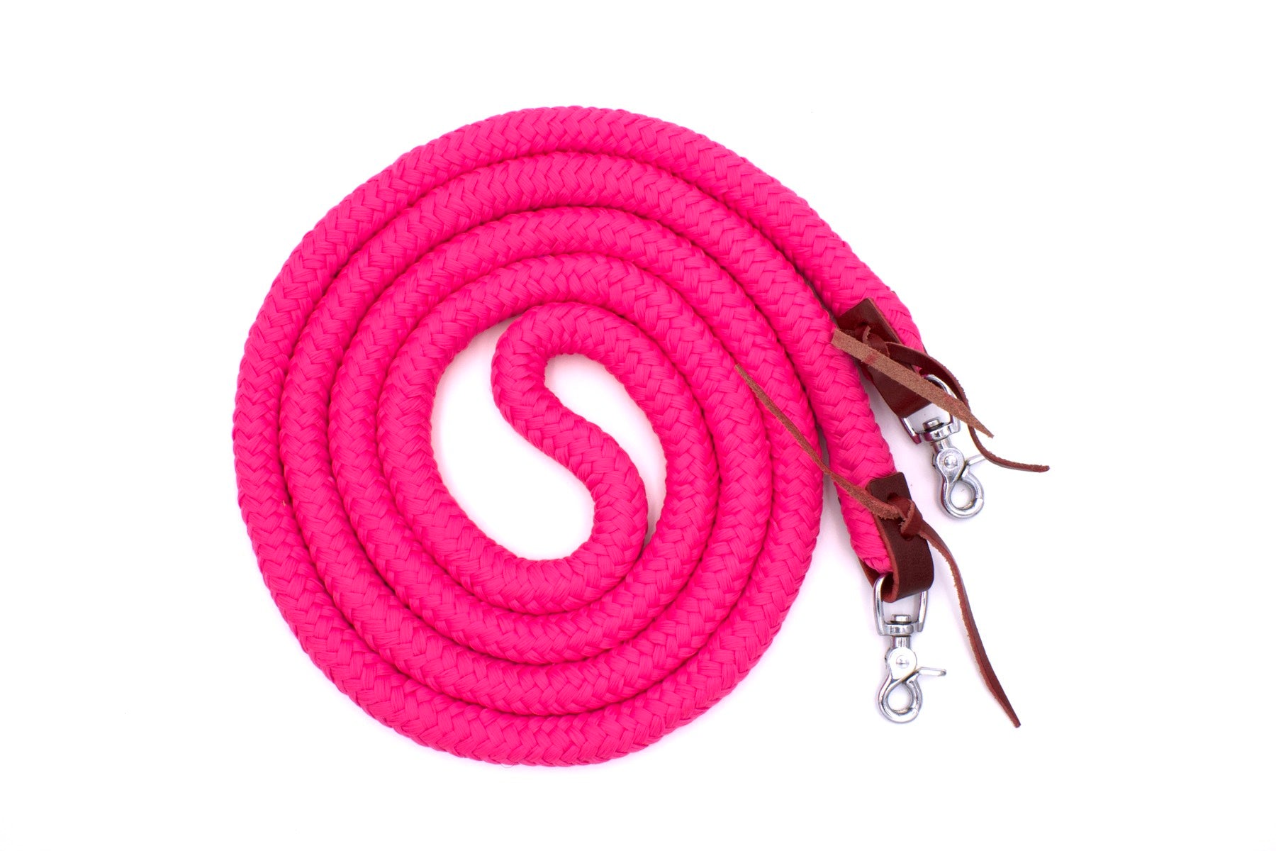 Baumwollzügel geschlossen, Länge 3,1 Meter, pink