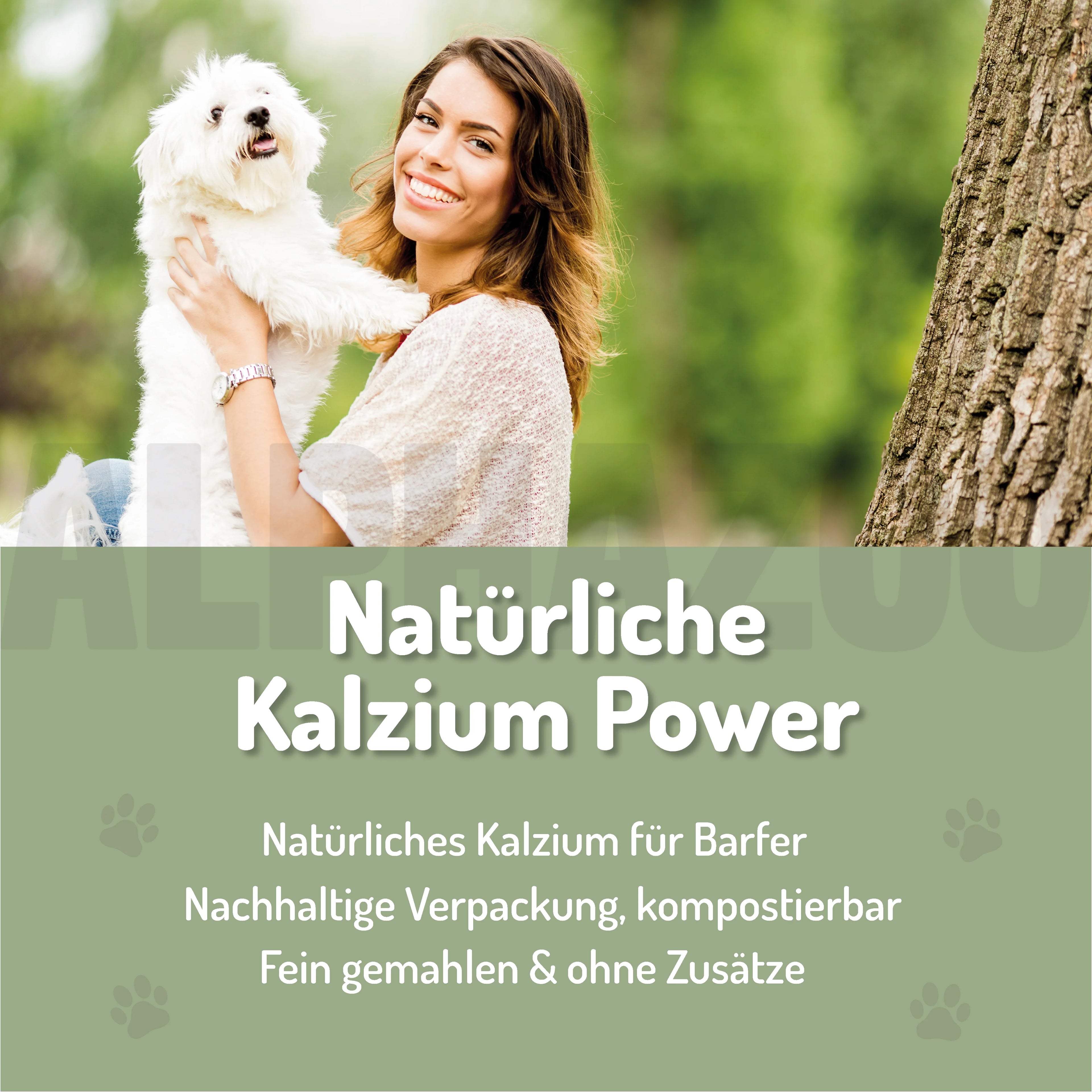 Eierschalenpulver für Hunde & Katzen – 36% Kalzium, ideal zum Barfen