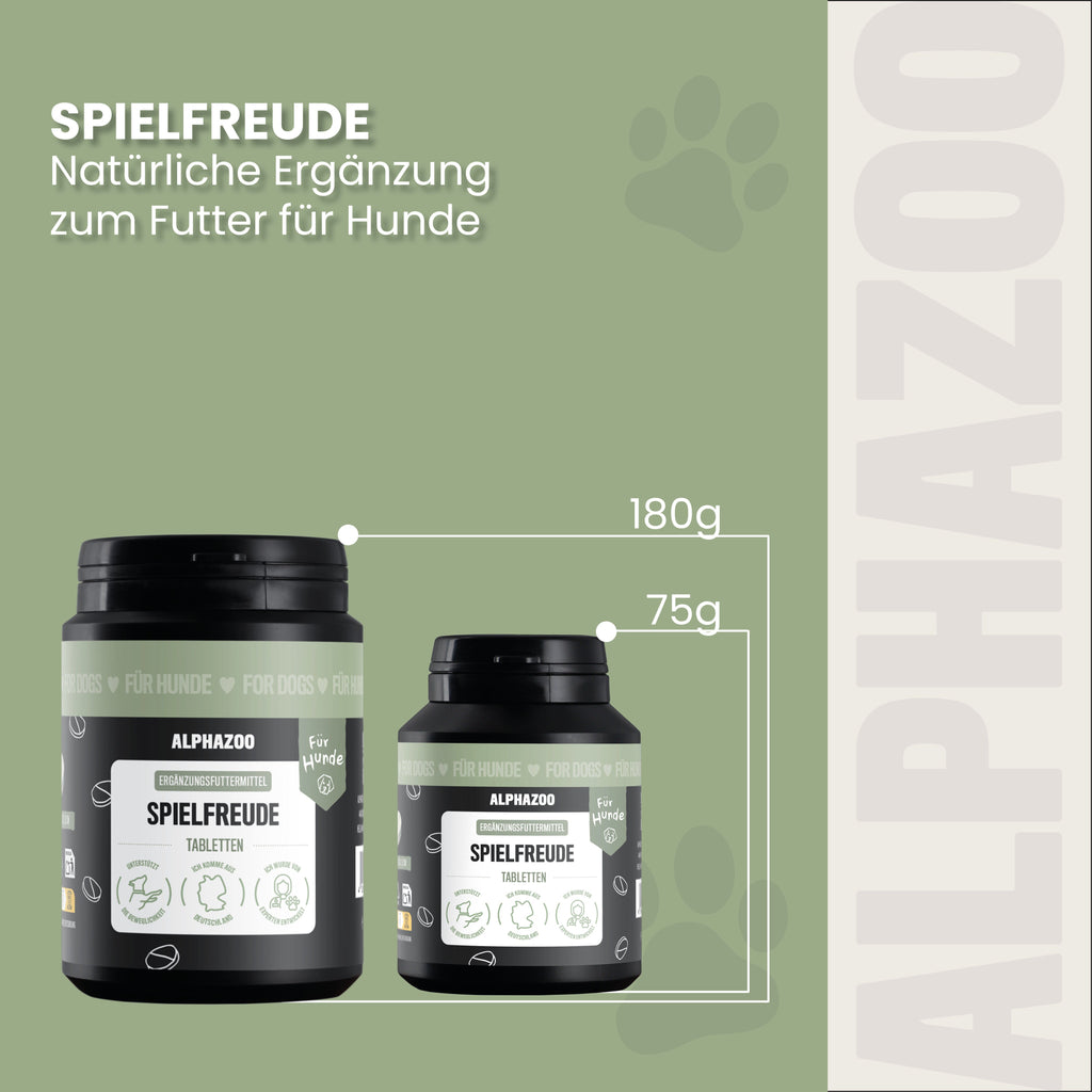 Spielfreude Gelenk-Tabletten für Hunde – mit Glucosamin & Chondroitin