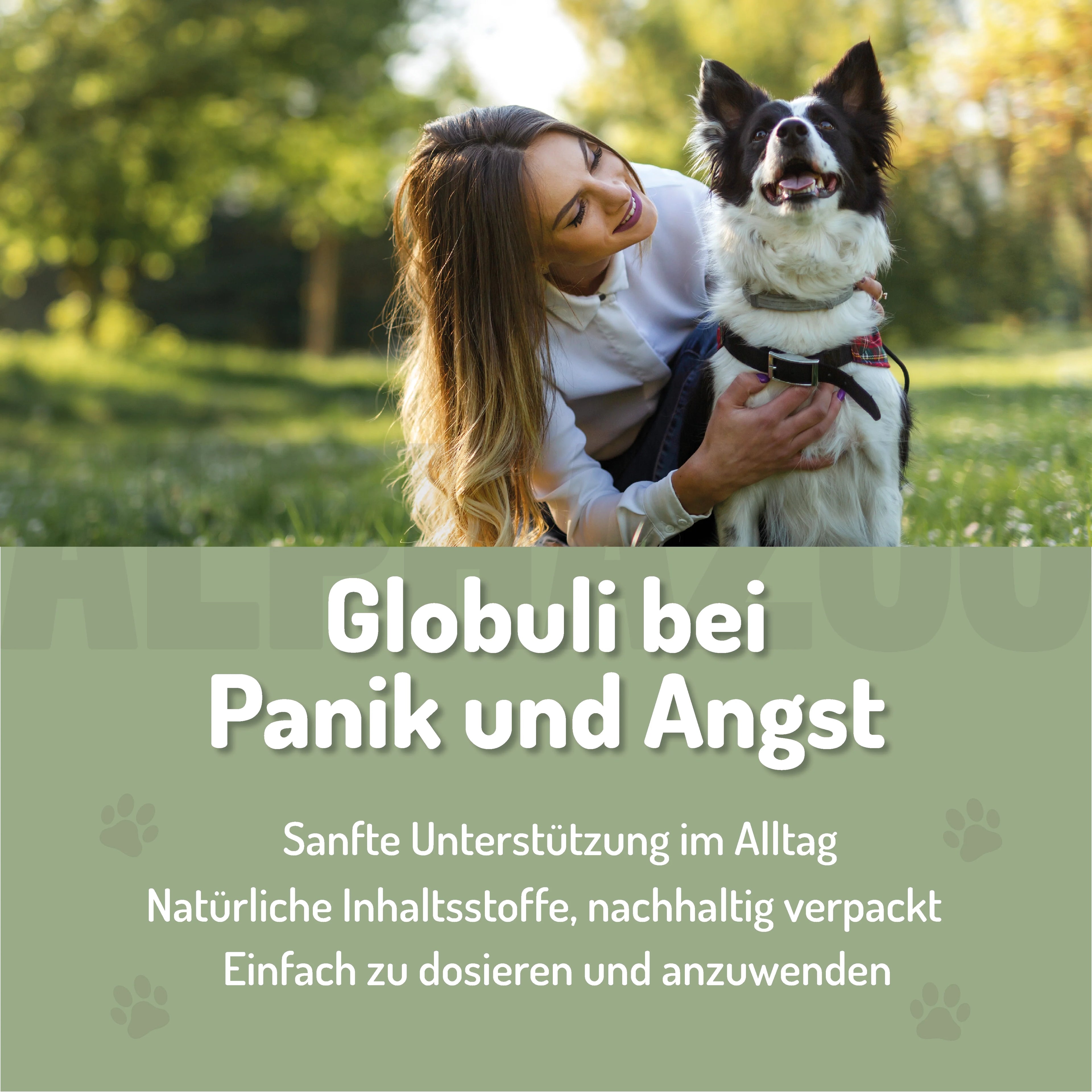 Panik Stop Bachblüten Globuli für Hunde & Katzen – 15g