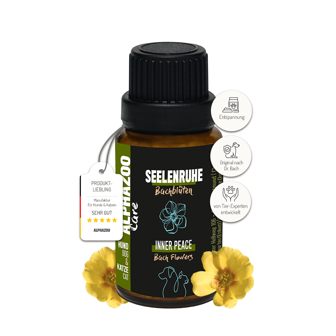 Bachblüten Globuli für Hunde & Katzen – Seelenruhe bei Angst & Stress | 15g
