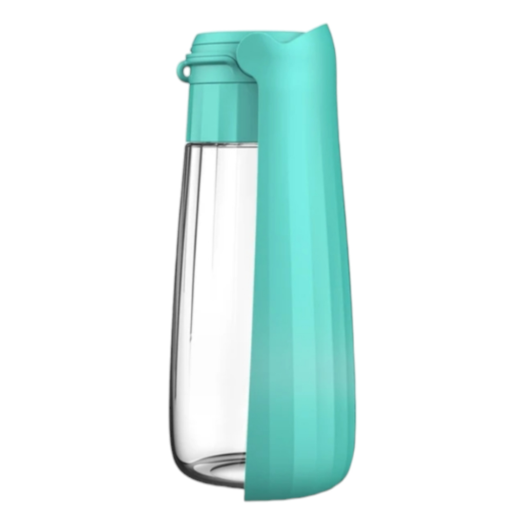 Tragbarer und stabiler und faltbarer 550ml Wasserspender für unterwegs - TierVita