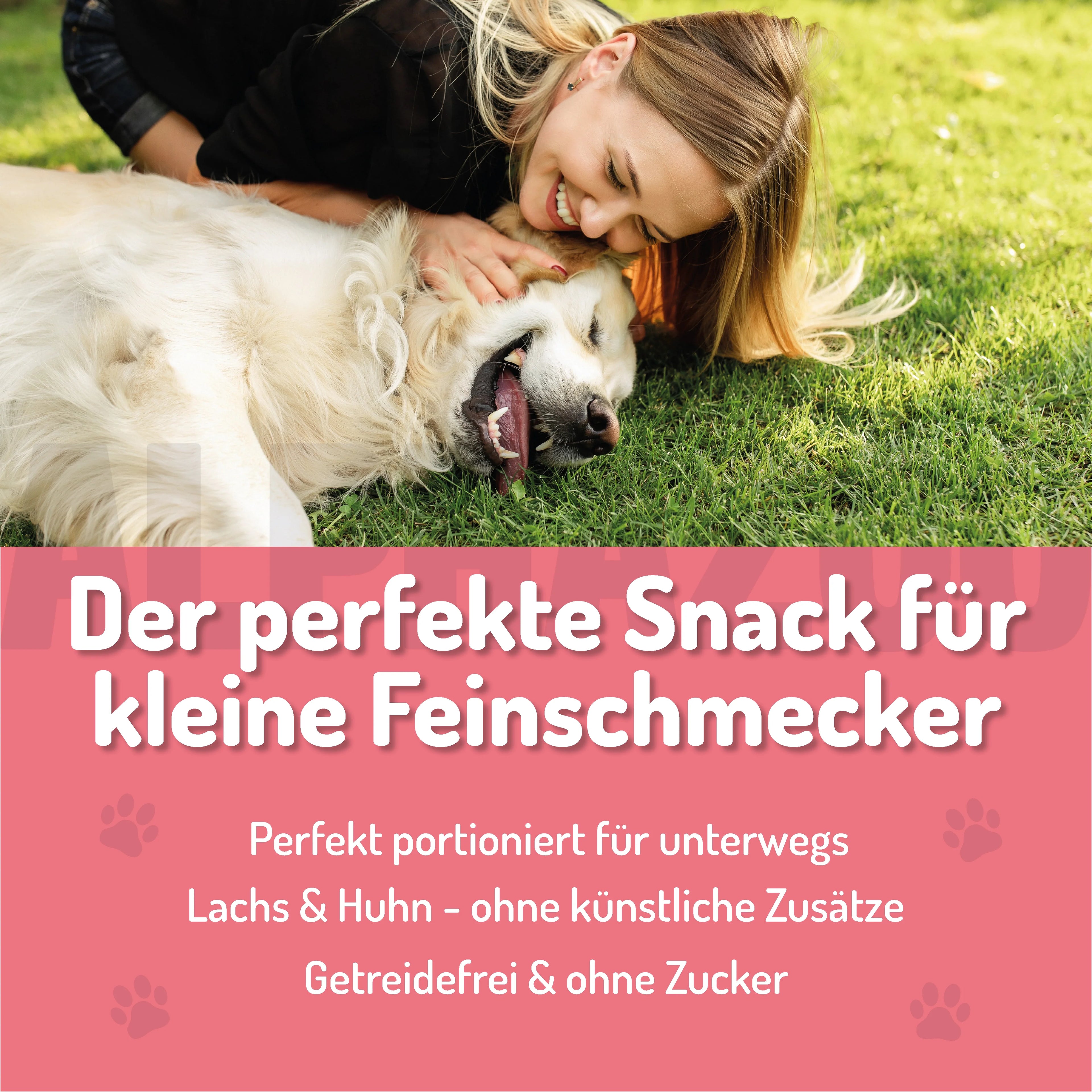 Wir wollen Meer Chicks – Softsnack für Hunde, Huhn & Lachs, getreidefrei